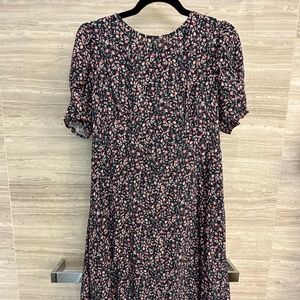 Floral print dress